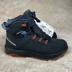 Salomon Outchill TS CSWP Winter Hiking Boots L47377300 Women's Size 8.5 US NWT